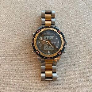 Vintage Y2K Inspired Men's Aviator Pilot S.U.G Utility Watch